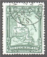 Newfoundland Scott 145 Used F (P14.2x13.7)
